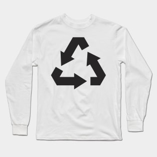 Recycle Symbol Long Sleeve T-Shirt